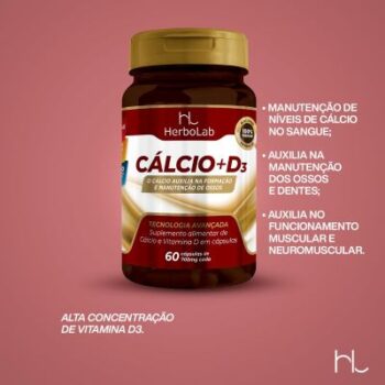Cálcio + vitamina D3